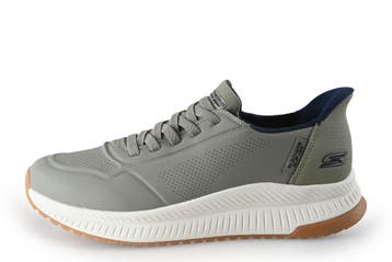 Skechers Instappers in maat 42 Grijs, Verzenden, Overige typen