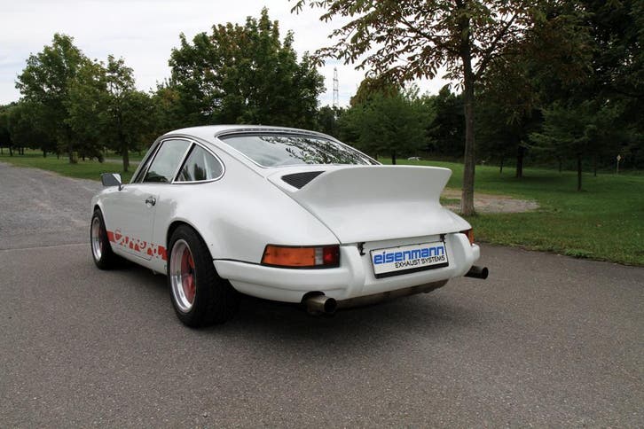 Einddemper Porsche 911 RSR F-Model | Eisenmann RAS (98dB) 2x, Auto-onderdelen, Uitlaatsystemen, Nieuw, Verzenden