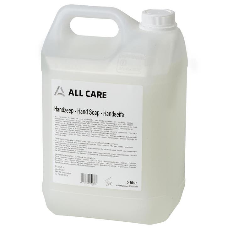 Handzeep | 5L | Vloeibaar (Parelwit) | Fris Parfum |, Zakelijke goederen, Horeca | Keukenapparatuur, Nieuw in verpakking, Verzenden