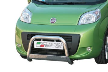Pushbar | geschikt voor Fiat | Fiorino 07- 5d mpv. | RVS rvs, Verzenden