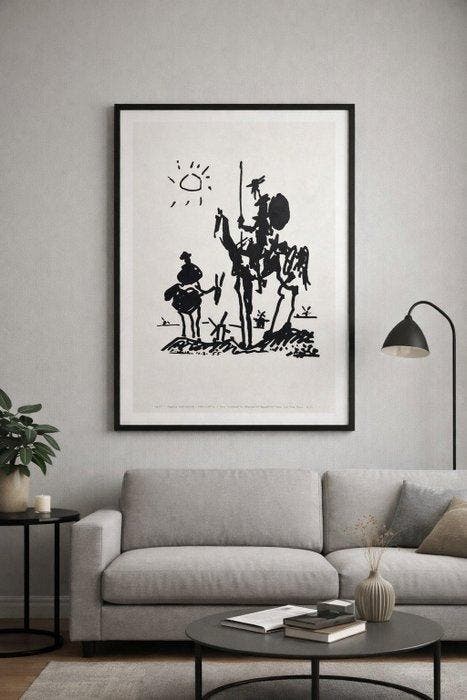 Pablo Picasso (1881-1973) - Don Quixote, Antiquités & Art, Antiquités | Autres Antiquités