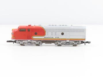Märklin Z - 8860 - Diesellocomotief (1) - F7 - Santa Fe, Hobby en Vrije tijd, Nieuw