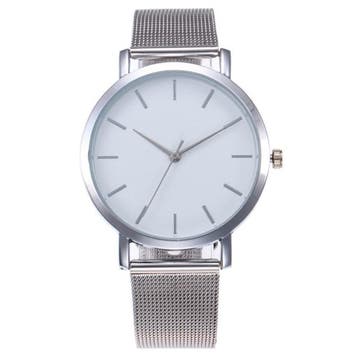 Fako - Horloge - Mesh - Vintage - Staal - Ø 40mm -, Handtassen en Accessoires, Horloges | Dames, Verzenden, Nieuw