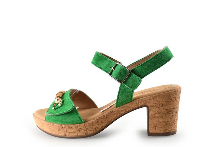 Gabor Sandalen in maat 38½ Groen, Kleding | Dames, Schoenen, Groen, Zo goed als nieuw, Sandalen of Muiltjes, Verzenden