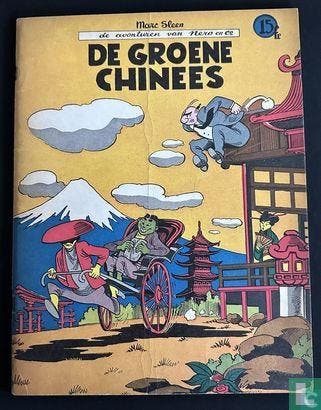 Nero [Sleen] - De groene Chinees - 1955, Eén stripboek, Verzenden, Gelezen, Neels, Marcel.