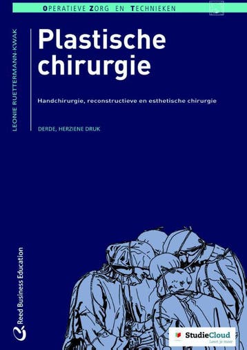 Plastische chirurgie / Operatieve zorg en technieken, Verzenden, Leonie Ruettermann-Kwak