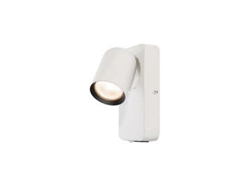 Veiling - 8x Bedlamp Wandlamp GU10 Armatuur cilinder wit en, Huis en Inrichting, Nieuw
