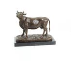 sculptuur, Elegant Bronze Sculpture of a Cow – after I., Antiek en Kunst