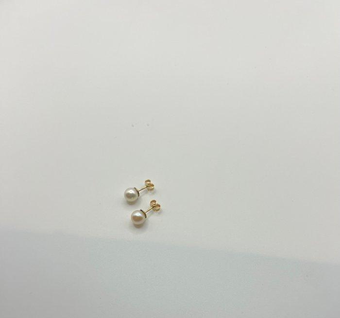 Zonder minimumprijs - Oorbellen - 18 karaat Geel goud, Bijoux, Sacs & Beauté, Boucles d'oreilles