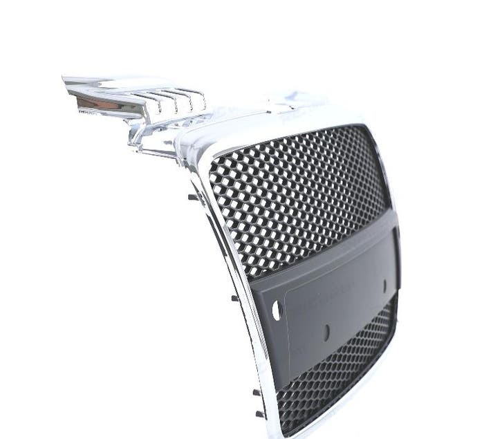 CALANDRE AUDI A4 B7 04-09 LOOK RS CHROMÉ NOIR, Auto-onderdelen, Carrosserie, Verzenden