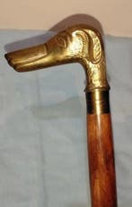 Wandelstok (2) - Verguld brons