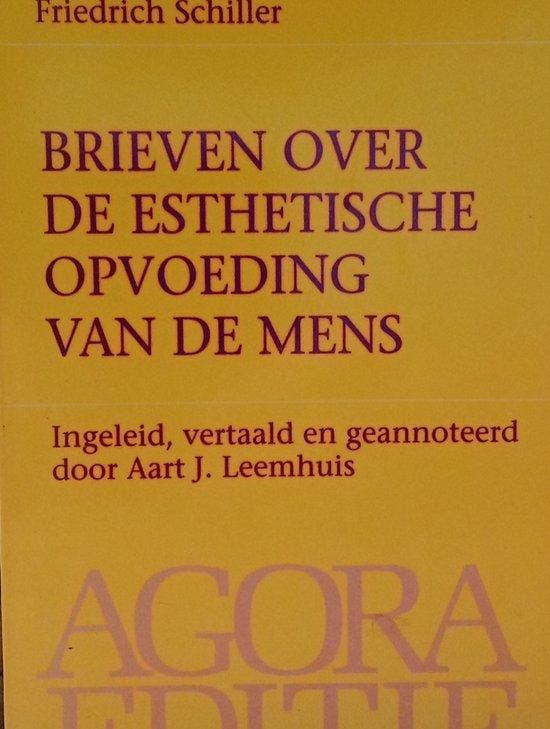 Brieven over de esthetische opvoeding van de mens / Agora, Boeken, Filosofie, Gelezen, Verzenden