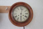 Horloge scolaire, Horloge décole anglaise - Antique bois de