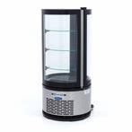 Gebaksvitrine rond | 1 Glasdeur | 122 Liter Capaciteit | 3, Verzenden, Nieuw in verpakking