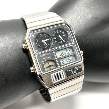 Citizen - ANA-DIGI TEMP – Iconic Vintage Thermometer, Nieuw