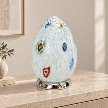 Murano - Tafellamp - Muranoglas - Tafellamp, hoogte 24 cm,