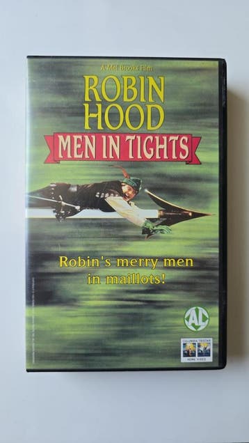 ROBIN HOOD: MEN IN TIGHTS (VHS), Cd's en Dvd's, Gebruikt