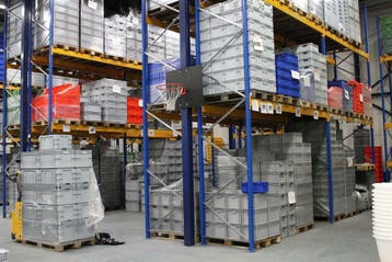 Magazijnbakken, Grijpbak, 60x40 Plastiek Krat, Stapelkratten, Verzenden