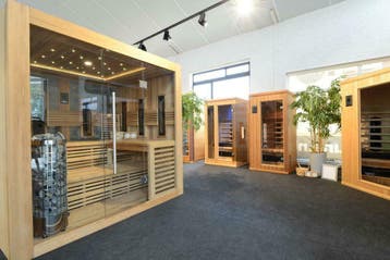 Infraroodcabine PROMO bij de grootste specialist België!, Sports & Fitness, Verzenden, Complete sauna