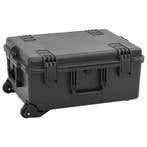 vidaXL Flightcase draagbaar 62,5x50x28,5 cm PP zwart, Verzenden