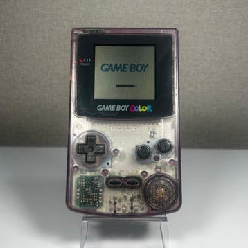 Nintendo - Gameboy Color - Clear Purple + 8 Games -, Nieuw