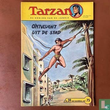 Tarzan - Ontvlucht uit de stad - 1961, Eén comic, Maxon, Rex., Verzenden, Europa