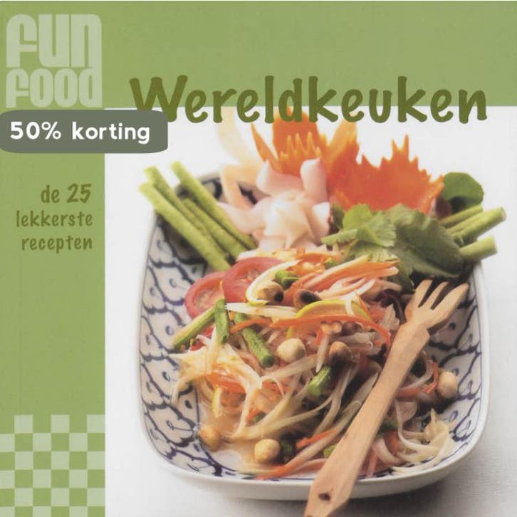 FUNFOOD WERELDKEUKEN 9789087240325 Thea Spierings, Boeken, Kookboeken, Gelezen, Verzenden