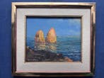 Guido Odierna (1913-1991) - Capri - Riflessi di sole, Antiek en Kunst