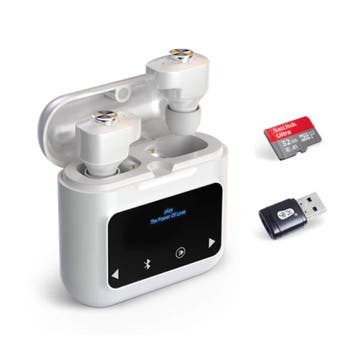 K1 3-in-1 Draadloze Oortjes + Media Speler/Powerbank Touch, Verzenden, Nieuw