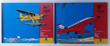 Tintin - Livrets En avion Tintin - 50 Collection complète