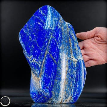 Zeer decoratief koningsblauw lapis lazuli Beeldhouwkunst-, Collections, Minéraux & Fossiles