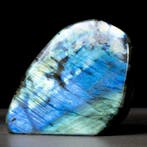 Extra kwaliteit labradoriet - vrij vorm - top flash licht -