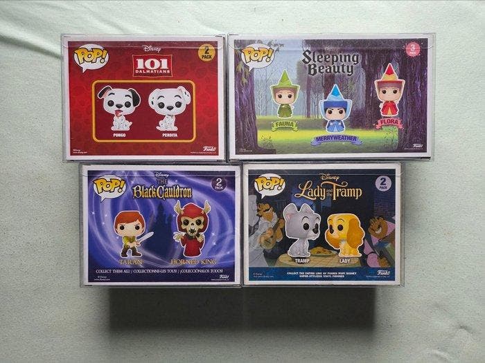 Funko - Funko Pop Lot Funko Pop Disney Exclusives – Sleeping, Antiek en Kunst, Antiek | Speelgoed