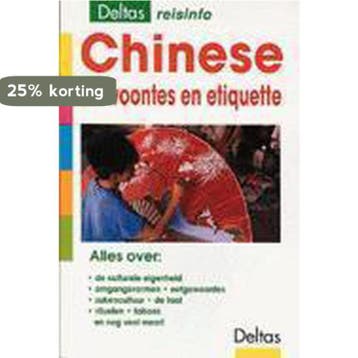 Chinese gewoontes en etiquette / Deltas reisinfo C. Mason, Boeken, Reisgidsen, Verzenden, Gelezen, C. Mason