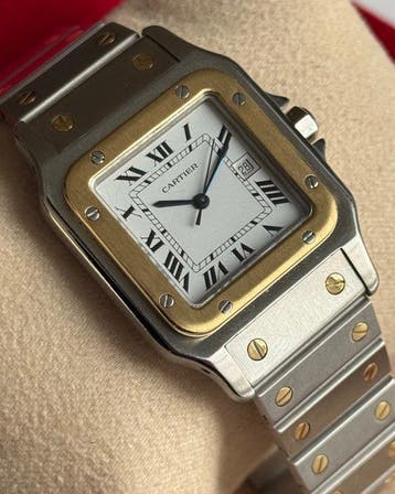 Cartier - Santos Carree - Zonder minimumprijs - 2961 - Heren, Nieuw