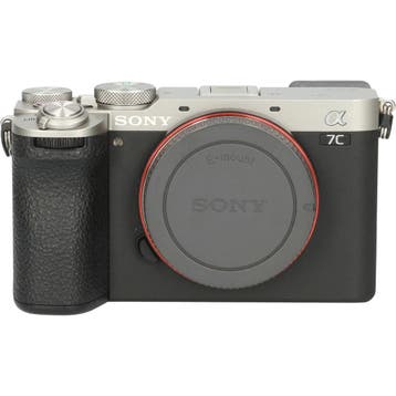 Tweedehands Sony A7C II Body Silver CM7679, Audio, Tv en Foto, Fotocamera's Digitaal, Ophalen of Verzenden, Gebruikt, Overige typen