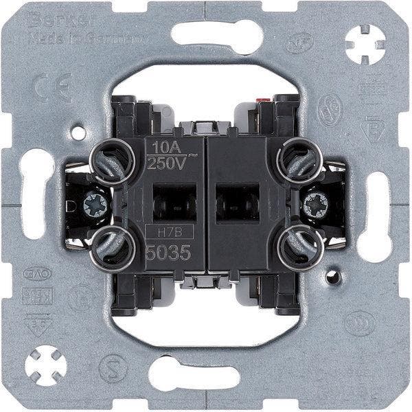 Bouton Poussoir Hager Berker - 5035, Bricolage & Construction, Électricité & Câbles, Envoi