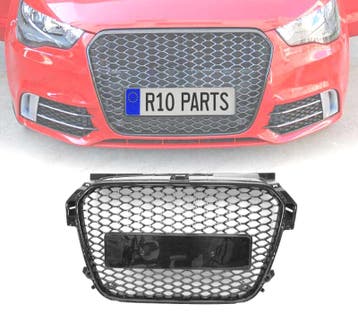 CALANDRE AUDI A1 LOOK RS1 12-15 NOIR, Autos : Pièces & Accessoires, Carrosserie & Tôlerie, Verzenden