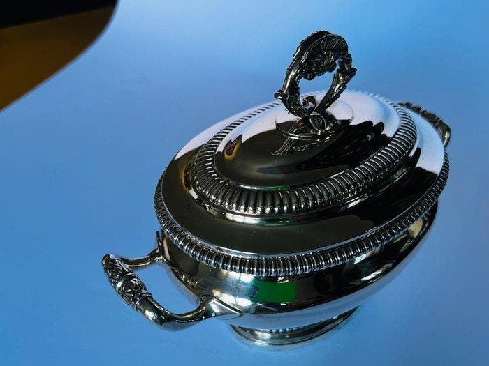 Paul Storr - Sauskom - Zilver - Zilver 925, Antiek en Kunst, Antiek | Zilver en Goud