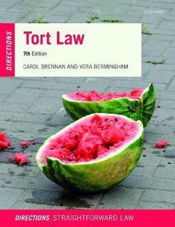 Tort Law Directions 9780198853923 Carol Brennan, Verzenden, Carol Brennan