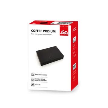 Solis Koffie Podium Zwart 907.23, Electroménager, Accessoires de machine à café, Verzenden