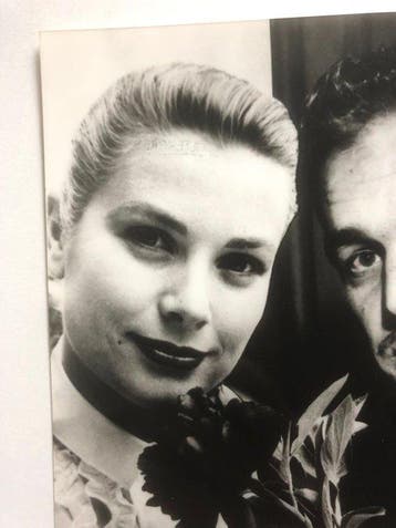 Bettmann - Grace Kelly et le prince Rainier le jour de leurs