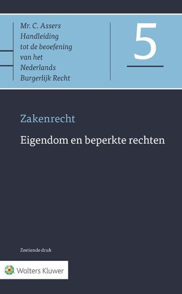 Eigendom en beperkte rechten / Asser-serie / 5 9789013130072, Boeken, Verzenden, Zo goed als nieuw