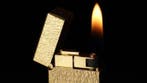 Dunill - Fine Bark Pattern Rollagas Lighter - Zonder, Verzamelen, Nieuw