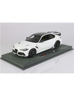 2021 ALFA ROMEO GIULIA GTAM BIANCO TROFEO BBR MODELAUTO 01.., Ophalen of Verzenden