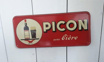 Picon Biere - Reclamebord - Metaal