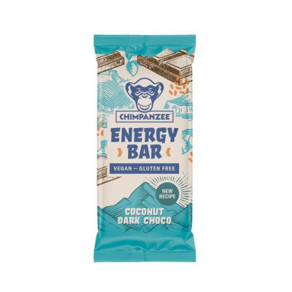 Coconut Dark Choco Energy Bar - Chimpanzee, Diversen, Levensmiddelen, Verzenden