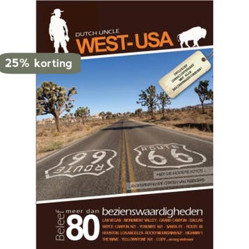 West-USA / Dutch Uncle / 5 9789491330056, Boeken, Reisgidsen, Verzenden, Gelezen