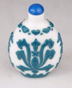 Bouteille de tabac à priser - Porcelaine - Chinese Snuff
