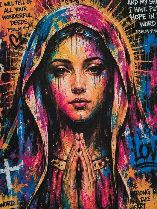 Nina Nox - Psalms, Antiek en Kunst, Kunst | Schilderijen | Modern